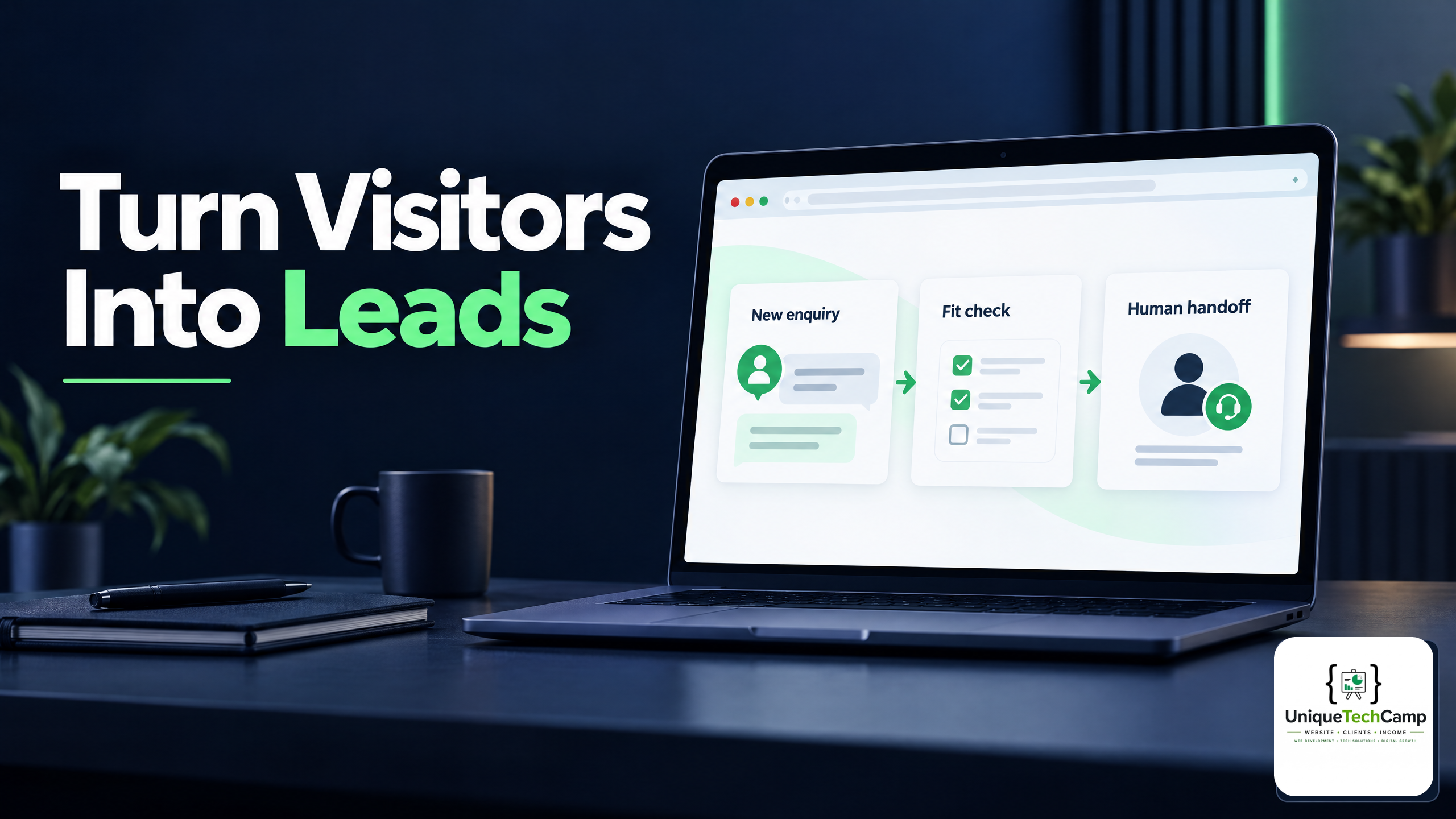 Why A Static Website Is Costing You Clients: The Era of AI Lead Qualification Engines
