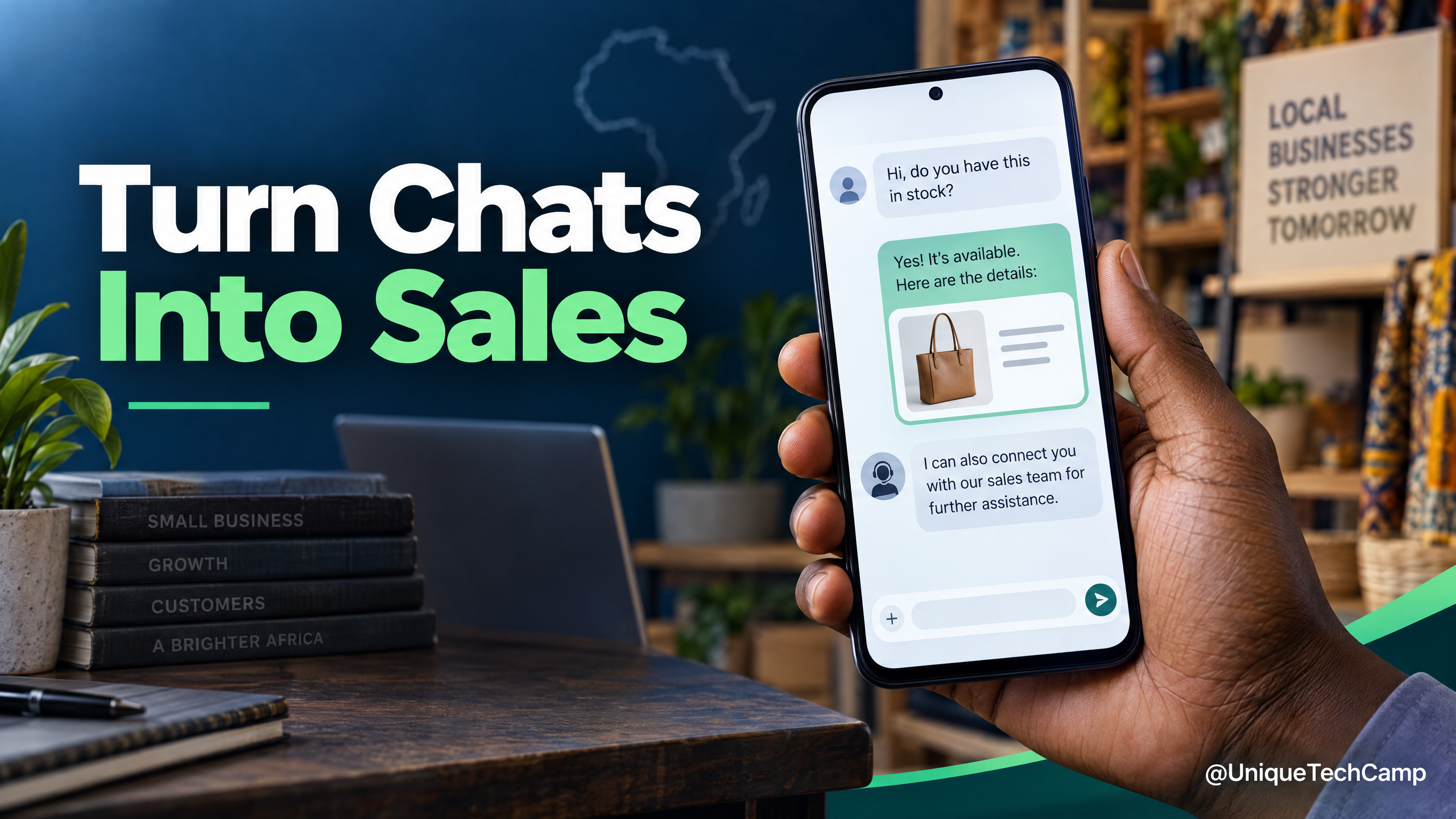 WhatsApp Sales Automation in Africa: From Casual Chats to High-Ticket Closings
