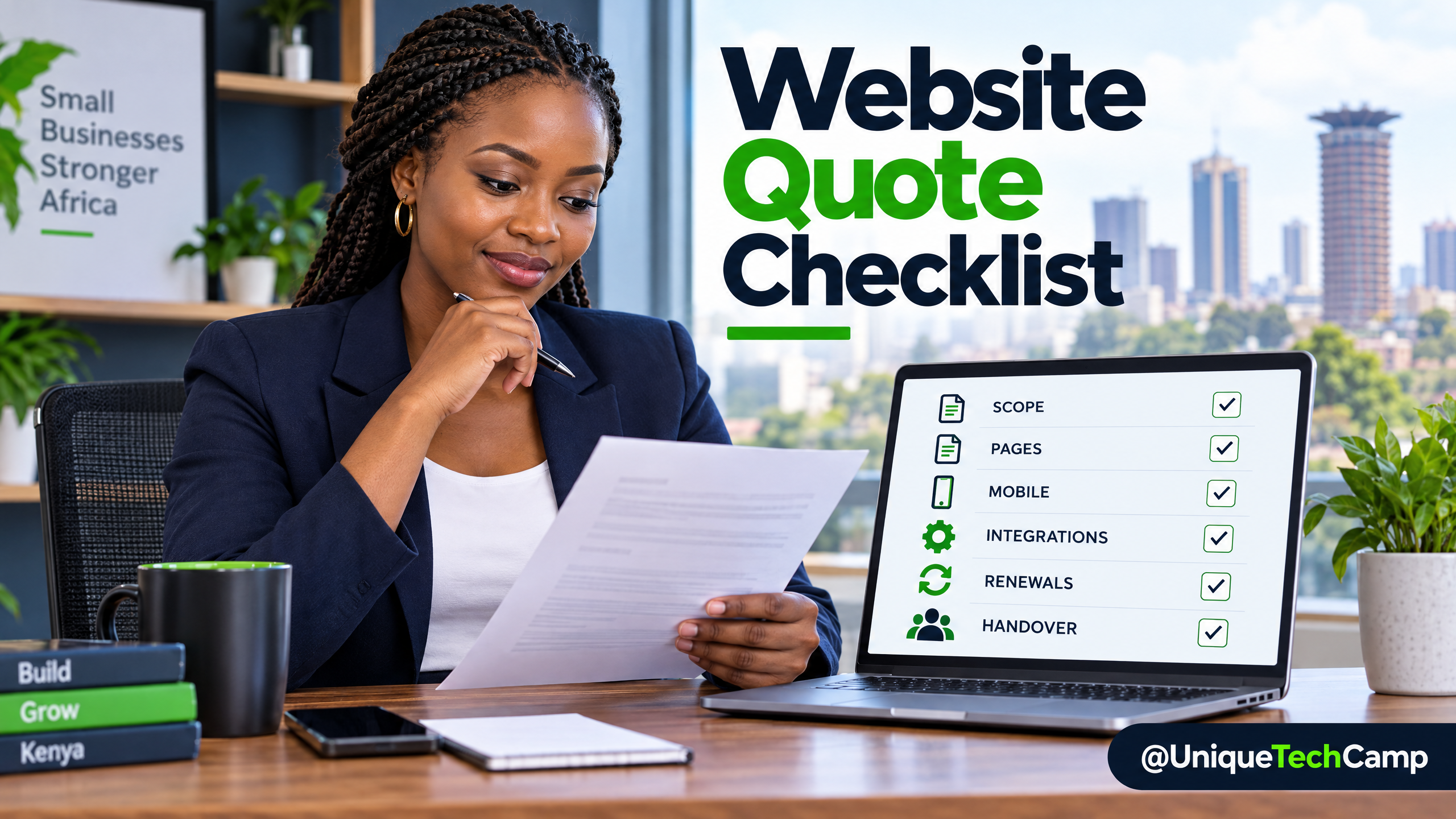 What Should a Business Website Quote Include in Kenya? A Practical Owner Checklist